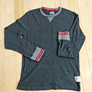 Roots waffle shirt medium mens